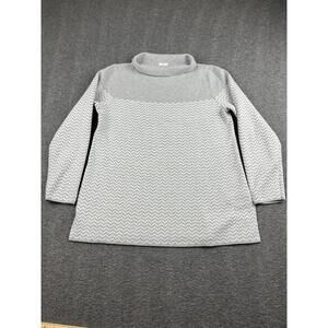 Aspen Women's‎ Grey Knit Top Size Large